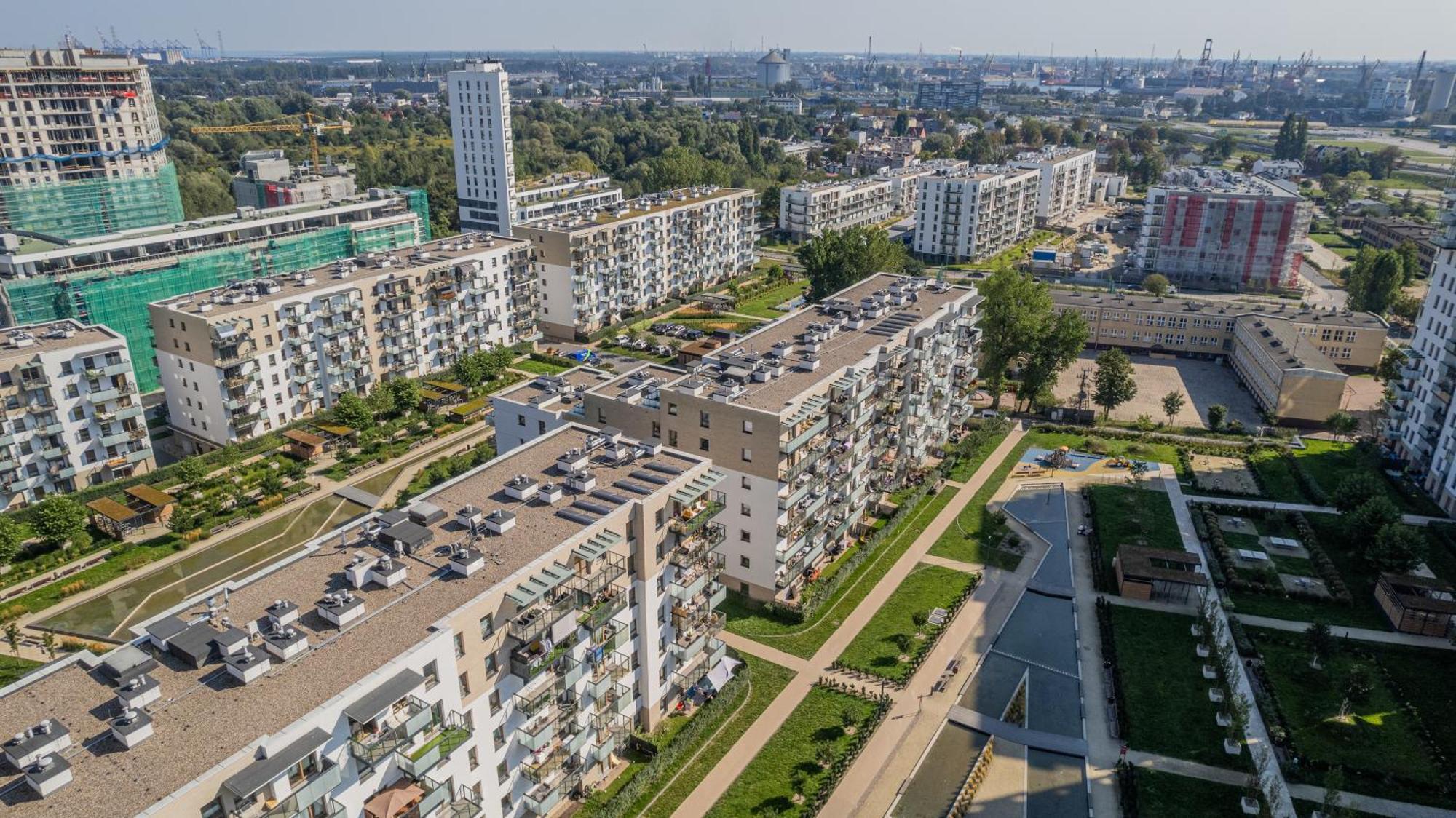 Nowa Letnica Apartments With Sauna & Gym & Kids Play In Gdansk By Noclegi Renters Экстерьер фото